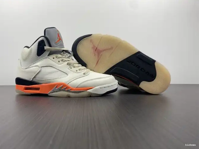 Cheap MAX 5 Total DC1060-100 Retro Jordan Orange 0623